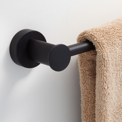 Black Towel Bar